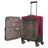 Travelite Crosslite 5.0 S exp. Red – cestovní doplněk, vnitřní prostor