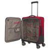 Travelite Crosslite 5.0 S Red – cestovní doplněk, vnitřní prostor