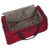 Travelite Crosslite 5.0 Wheeled Duffle M Red – cestovní taška na kolečkách, vnitřní prostor, záběr 6