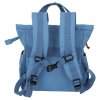 Travelite Basics Short Handle Mini Denim 8l – cestovní doplněk, detail popruhů