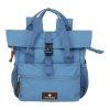 96334 24 basics short handle mini rollup backpack v