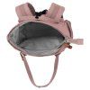 Travelite Basics Short Handle Mini Smoky Rose 8l – cestovní doplněk, vnitřní prostor
