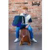 BAAGL SET 5 Core Logo modrý: batoh, penál, sáček, ledvinka, obal na notebook GRS – lifestyle fotografie 8