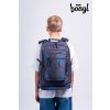 BAAGL SET 5 Cubic Flash: batoh, penál, sáček, ledvinka, obal na notebook GRS – lifestyle fotografie 9
