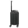 Travelite Next Business wheeler 4w Black – cestovní kufr, boční pohled