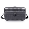 heys luxe beauty case gunmetal galerie 30160 0063 00 08