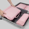 heys ecotex compression packing cube 4 pc set pink sand galerie 30141 0050 00 05