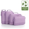 heys ecotex compression packing cube 4 pc set lilac blossom galerie 30141 0015 00 01