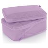 heys ecotex compression packing cube 4 pc set lilac blossom galerie 30141 0015 00 08