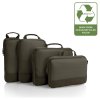 heys ecotex compression packing cube 4 pc set green moss galerie 30141 0005 00 01