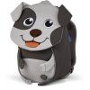 Affenzahn Batůžek pro nejmenší Small Friend dog - grey 4l special edition