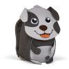 Affenzahn Batůžek pro nejmenší Small Friend dog - grey 4l special edition