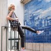 Reisenthel Allrounder Cross Dots White – cestovní taška, fotografie v prostředí 2
