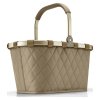 510723 reisenthel carrybag rhombus olive bk 5047 1