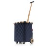 Reisenthel Carrycruiser Frame Rhombus Midnight Gold – nákupní vozík, celkový pohled