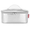Reisenthel Coolerbag M pocket Silver crackle – chladicí taška, celkový pohled