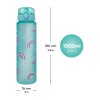 BAAGL Tritanová láhev na pití Duha, 1000 ml – produktová fotografie 6