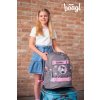 BAAGL Školní batoh Skate Kuromi Grey GRS – lifestyle fotografie 13