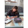 BAAGL Školní penál etue Kuromi Grey GRS – lifestyle fotografie 5