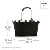Reisenthel Carrybag XS Frame Twist Coffee – nákupní košík, produktový pohled 8