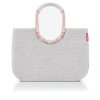 Reisenthel Loopshopper L Frame Twist Sky Rose – nákupní taška, celkový pohled