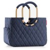 Reisenthel Loopshopper L Frame Rhombus Midnight Gold – nákupní taška, produktový pohled 4