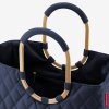 Reisenthel Loopshopper L Frame Rhombus Midnight Gold – nákupní taška, fotografie v prostředí 5