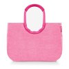 Reisenthel Loopshopper L Frame Twist Pink – nákupní taška, celkový pohled