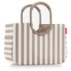 Reisenthel Loopshopper L Summerstripes coffee – nákupní taška, produktový pohled 4