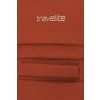 Travelite Bolonia Wheeled Duffle S Orange – cestovní taška na kolečkách, detail madla