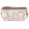Reisenthel Mini Pouch Smiley Teddy Chocolate – pouzdro, celkový pohled