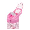 BAAGL Tritanová láhev na pití s brčkem Hello Kitty Sweet Leopard, 500 ml – produktová fotografie 4