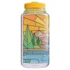 nalgene 32oz wm clear stained glass river nalgene 682023 0213 02