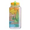 nalgene 32oz wm clear stained glass river nalgene 682023 0213 03