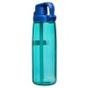 nalgene straw bottle blue aqua w dark blue cap sustain nalgene 5566 0124 02