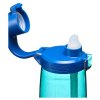 nalgene straw bottle blue aqua w dark blue cap sustain nalgene 5566 0124 06