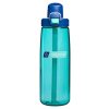 nalgene straw bottle blue aqua w dark blue cap sustain nalgene 5566 0124 01