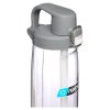 nalgene straw bottle clear w gray cap sustain nalgene 5566 0224 04