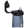 nalgene straw bottle grey w black cap sustain nalgene 5566 0324 04