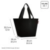 Reisenthel Shopper M Boucle Black – nákupní taška, produktový pohled 7