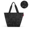 Reisenthel Shopper M Boucle Black – nákupní taška, celkový pohled