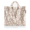 Reisenthel Softshopper Smiley Teddy Chocolate – nákupní taška, celkový pohled