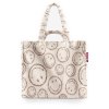 Reisenthel Softshopper Smiley Teddy Chocolate – nákupní taška, produktový pohled 5