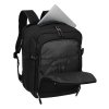 6923 01 travelite kick off black backpack cabin size i