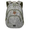 Travelite Basics Backpack Print Grey 22l – batoh, celkový pohled