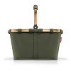 Reisenthel Carrybag Urban forest Gold – nákupní košík, celkový pohled