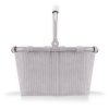 Reisenthel Carrybag XS Cord grey – nákupní košík, celkový pohled