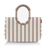 Reisenthel Loopshopper M Summerstripes coffee – nákupní taška, celkový pohled