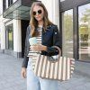Reisenthel Loopshopper M Summerstripes coffee – nákupní taška, fotografie v prostředí 2