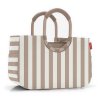 Reisenthel Loopshopper M Summerstripes coffee – nákupní taška, produktový pohled 4